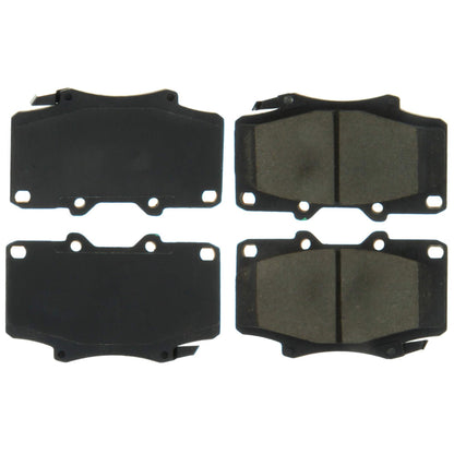 Centric Parts Disc Brake Pad Set C-Tek Ceramic with Shims for 1997-1996 Lexus LX450 1997-1990 Toyota Land Cruiser 103.05020