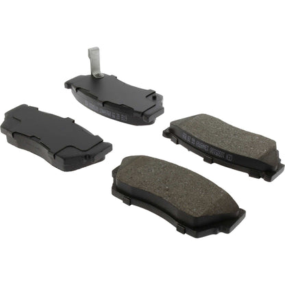 Centric Parts Disc Brake Pad Set Ceramic with Shims for 1991-2017 Nissan NX Sentra Tsubame Tsuru 103.05100