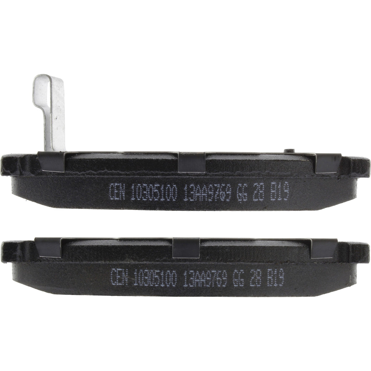 Centric Parts Disc Brake Pad Set Ceramic with Shims for 1991-2017 Nissan NX Sentra Tsubame Tsuru 103.05100