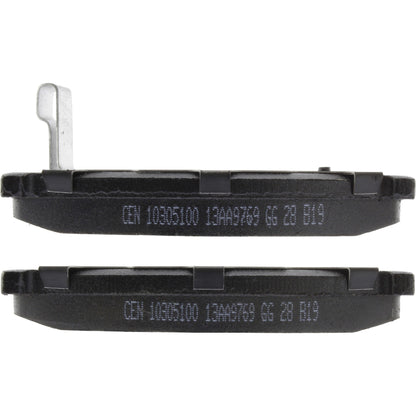 Centric Parts Disc Brake Pad Set Ceramic with Shims for 1991-2017 Nissan NX Sentra Tsubame Tsuru 103.05100