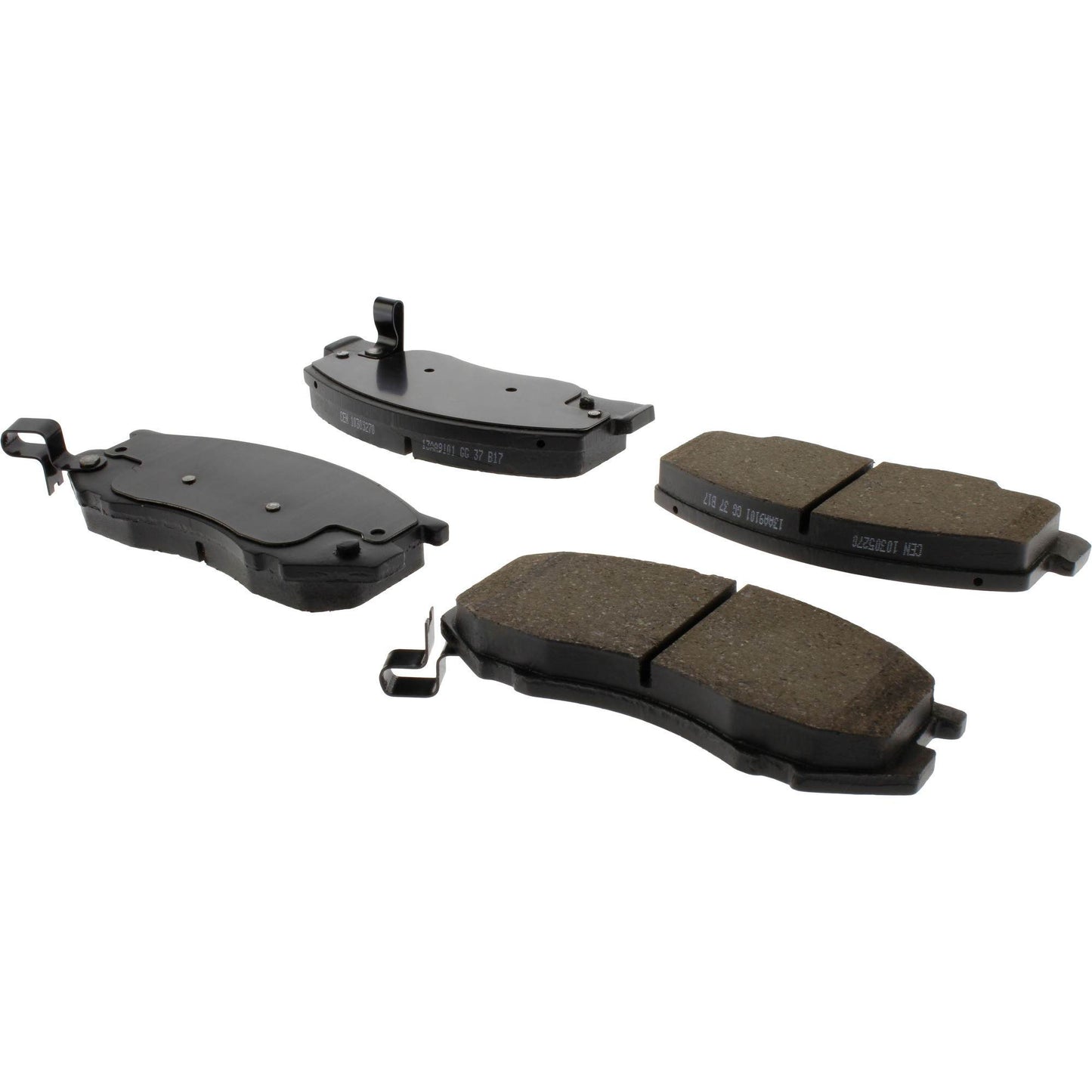 Centric Parts Disc Brake Pad Set Ceramic with Shims for 1989-1992 Lotus Esprit 1991-1997 Toyota Previa 103.05270