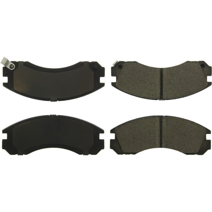 Centric Parts Disc Brake Pad Set C-Tek Ceramic with Shims 103.05300