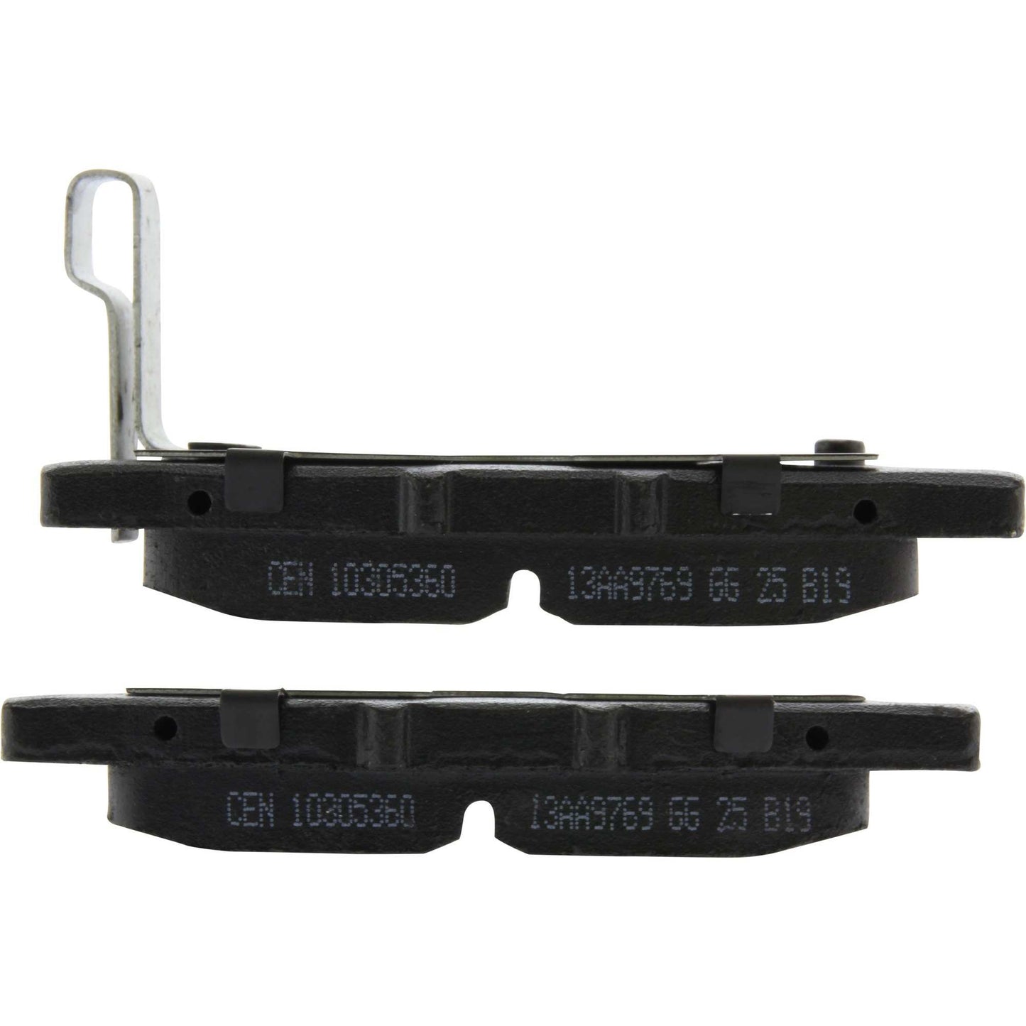 Centric Parts Disc Brake Pad Set Ceramic with Shims for 2003-2012 Acura and Honda