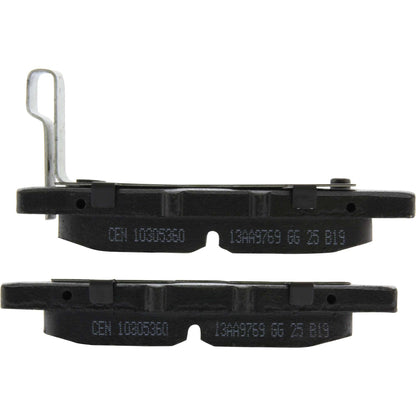 Centric Parts Disc Brake Pad Set Ceramic with Shims for 2003-2012 Acura and Honda