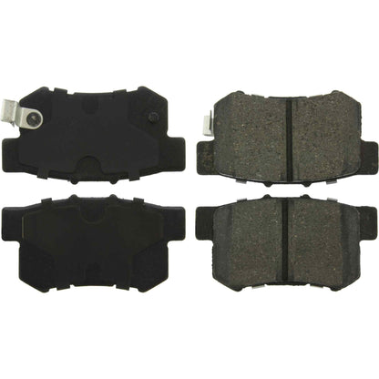 Centric Parts Disc Brake Pad Set Ceramic with Shims for 2003-2012 Acura and Honda