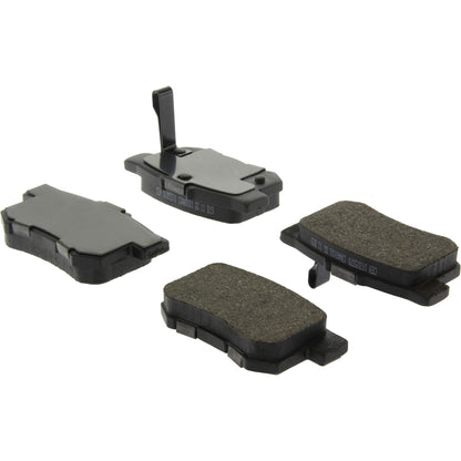 Centric Parts Disc Brake Pad Set Ceramic with Shims for 1997-2022 Honda and Acura