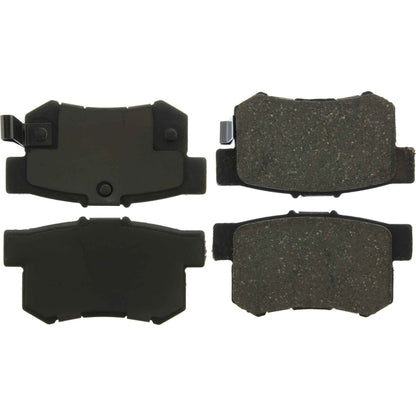 Centric Parts Disc Brake Pad Set Ceramic with Shims for 1997-2022 Honda and Acura