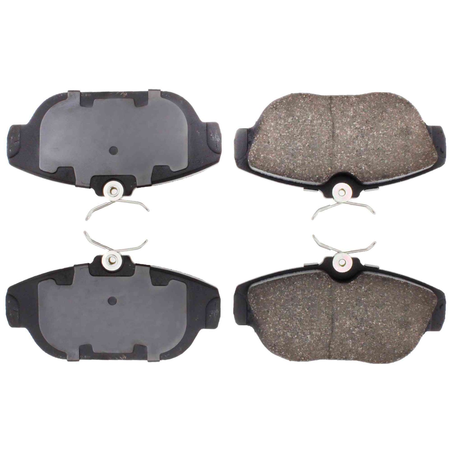 Centric Parts Disc Brake Pad Set Ceramic with Shims for 1991-1998 Volvo 740/780/940/960/S90/V90