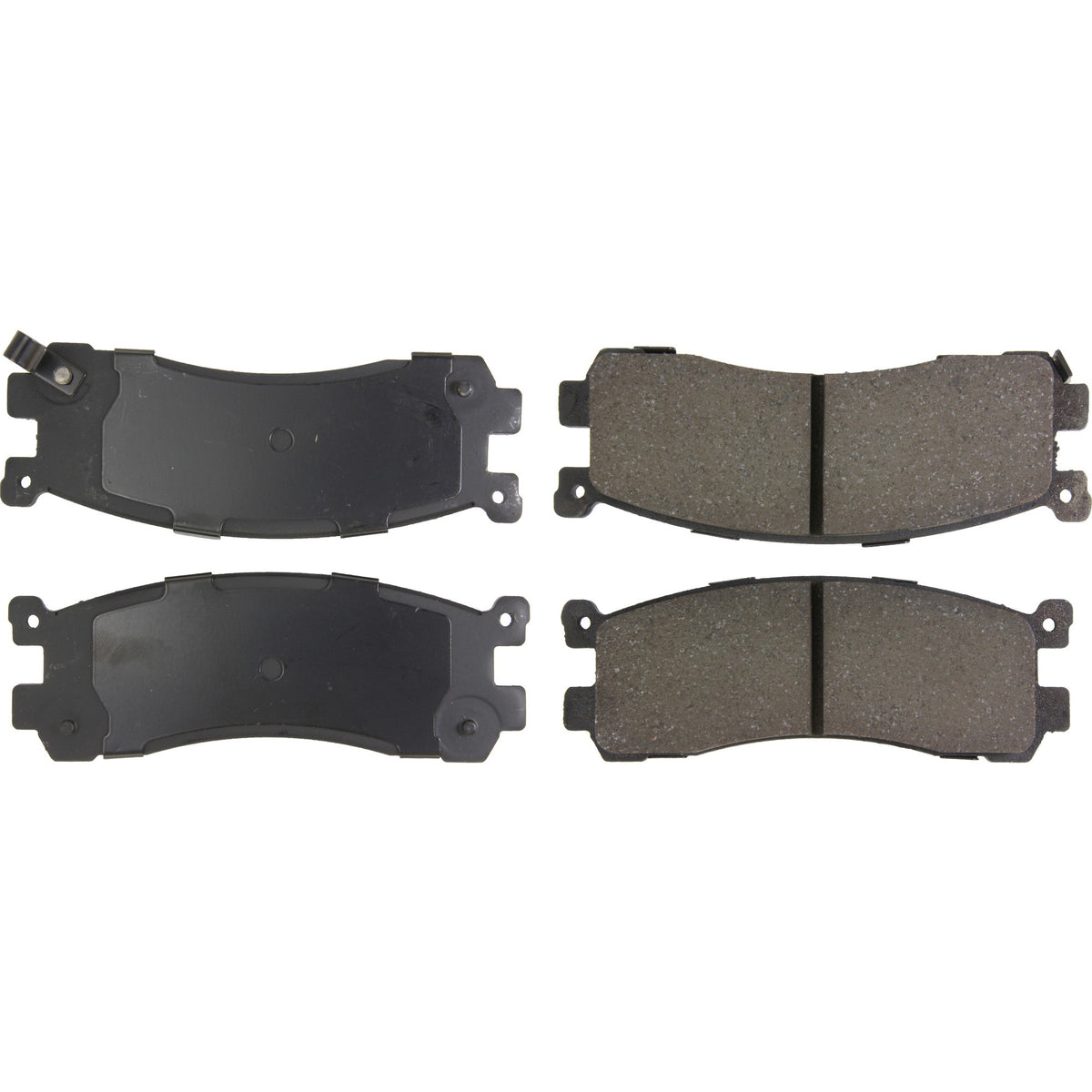 Centric Parts Disc Brake Pad Set C-Tek Ceramic with Shims for 1992-1995 Mazda 929 2002-1995 Millenia 1993-1998 MPV 103.05530
