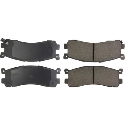 Centric Parts Disc Brake Pad Set C-Tek Ceramic with Shims for 1992-1995 Mazda 929 2002-1995 Millenia 1993-1998 MPV 103.05530