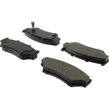 Centric Parts Disc Brake Pad Set C-Tek Ceramic with Shims for 1996-2004 Chevrolet Tracker Geo Tracker Suzuki Sidekick Vitara 103.05560