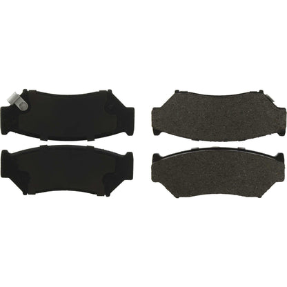 Centric Parts Disc Brake Pad Set C-Tek Ceramic with Shims for 1996-2004 Chevrolet Tracker Geo Tracker Suzuki Sidekick Vitara 103.05560