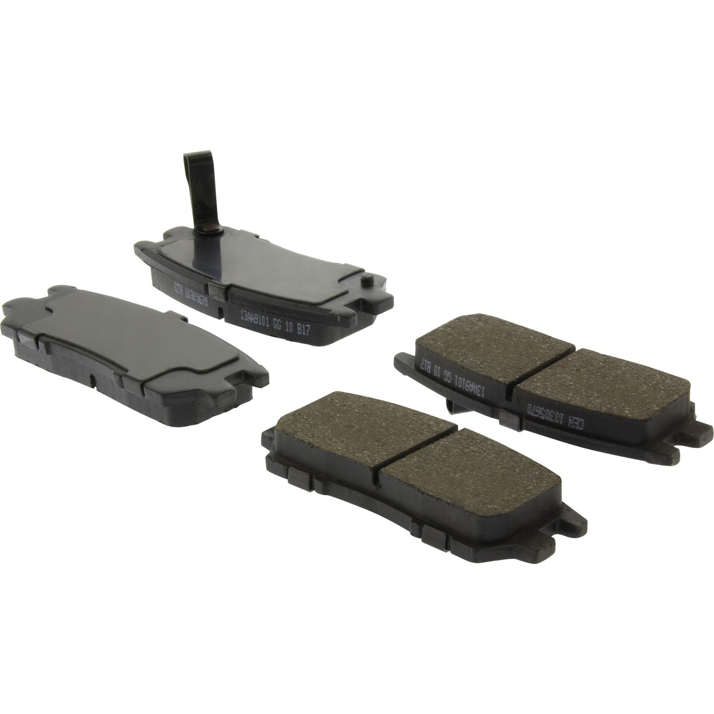 Centric Parts Disc Brake Pad Set with Advanced Ceramic Compounds for Daily Driving 103.05670