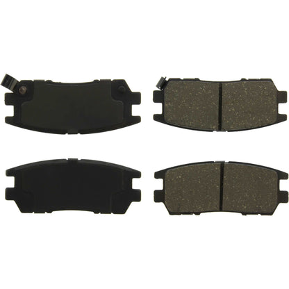 Centric Parts Disc Brake Pad Set with Advanced Ceramic Compounds for Daily Driving 103.05670