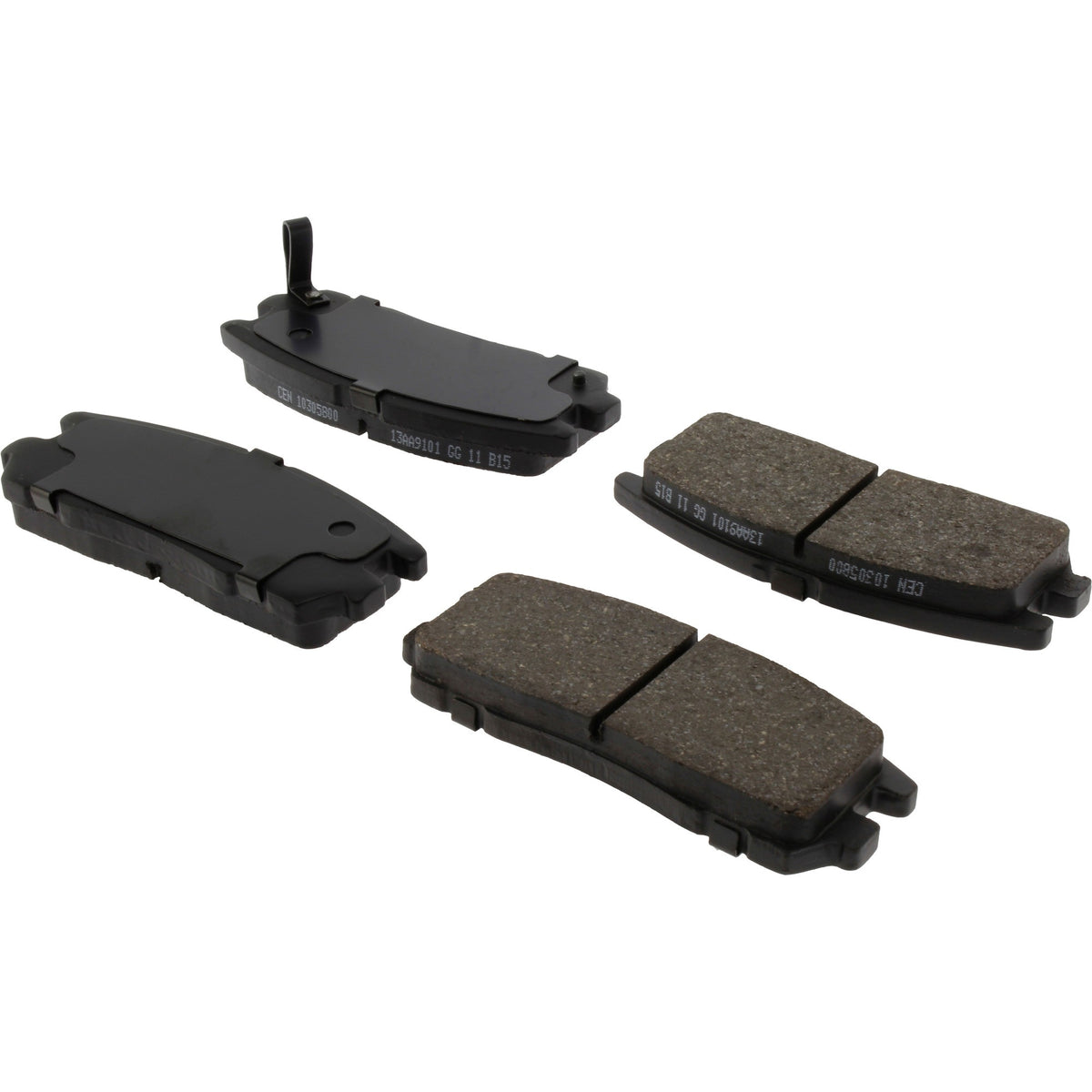 Centric Parts Disc Brake Pad Set with Advanced Ceramic Compounds for Daily Driving 103.05800