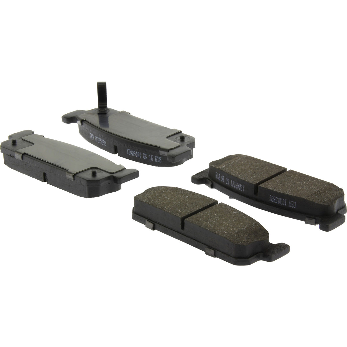 Centric Parts Disc Brake Pad Set Advanced Ceramic Compounds with Noise‑Reducing Shims 103.05880