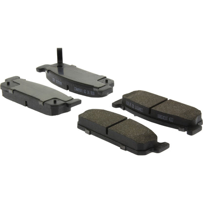 Centric Parts Disc Brake Pad Set Advanced Ceramic Compounds with Noise‑Reducing Shims 103.05880