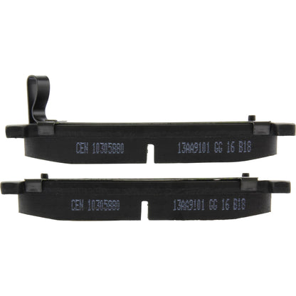 Centric Parts Disc Brake Pad Set Advanced Ceramic Compounds with Noise‑Reducing Shims 103.05880