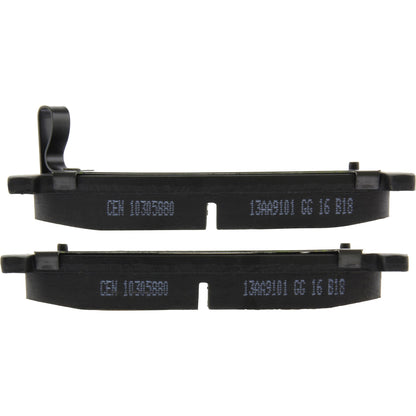 Centric Parts Disc Brake Pad Set Advanced Ceramic Compounds with Noise‑Reducing Shims 103.05880