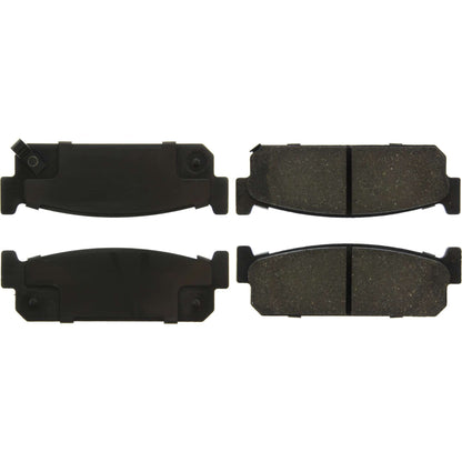 Centric Parts Disc Brake Pad Set Advanced Ceramic Compounds with Noise‑Reducing Shims 103.05880