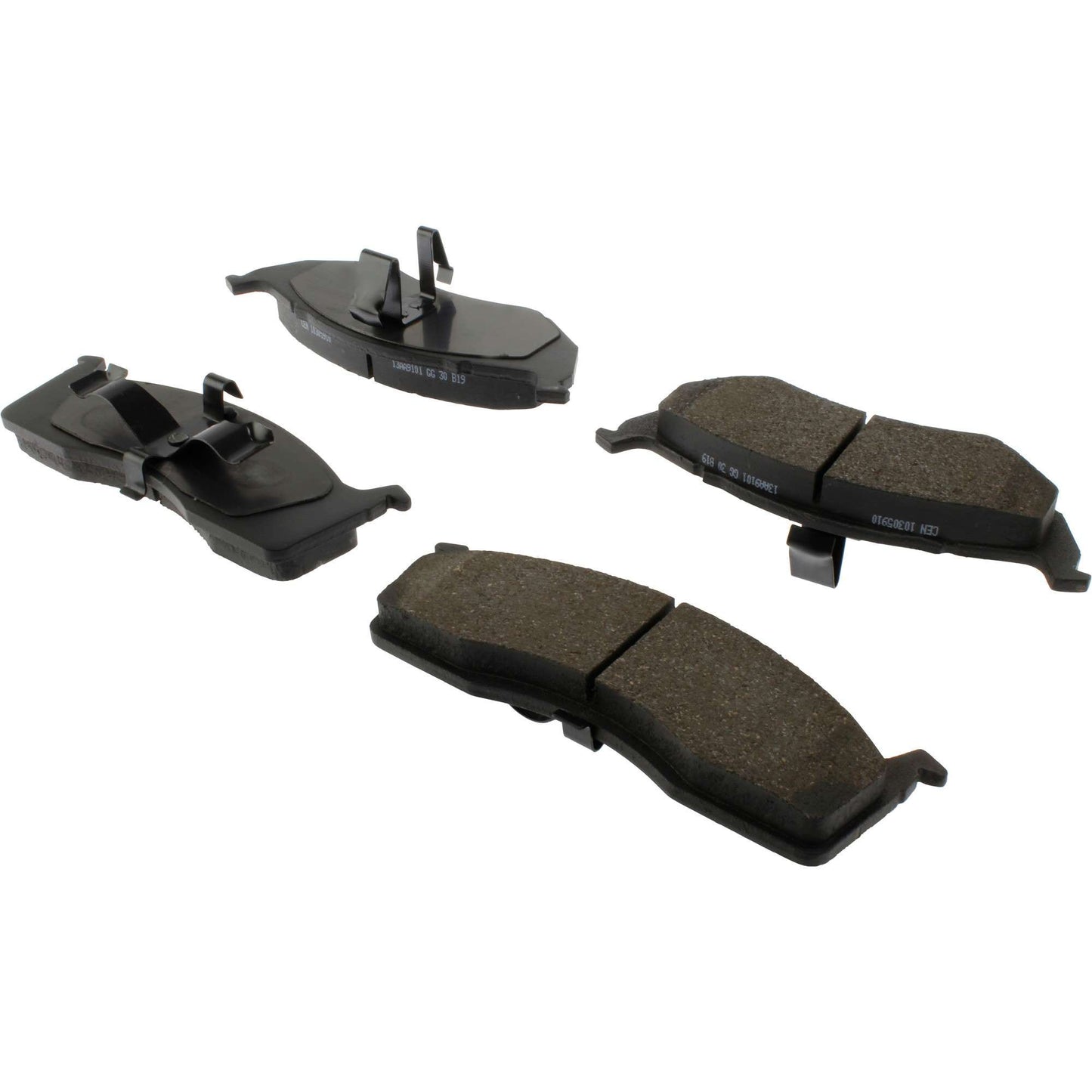 Centric Parts Disc Brake Pad Set with Advanced Ceramic Compounds for 103.05910