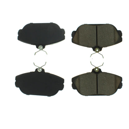 Centric Parts Disc Brake Pad Set with Advanced Ceramic Compounds for Daily Driving