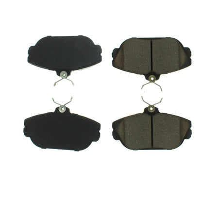 Centric Parts Disc Brake Pad Set with Advanced Ceramic Compounds for Daily Driving
