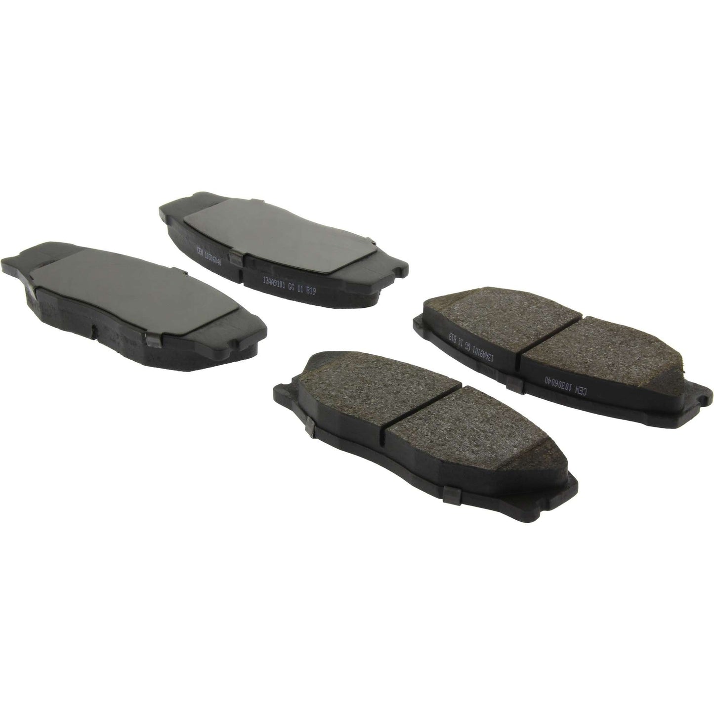 Centric Parts Disc Brake Pad Set with Advanced Ceramic Compounds for Daily Driving