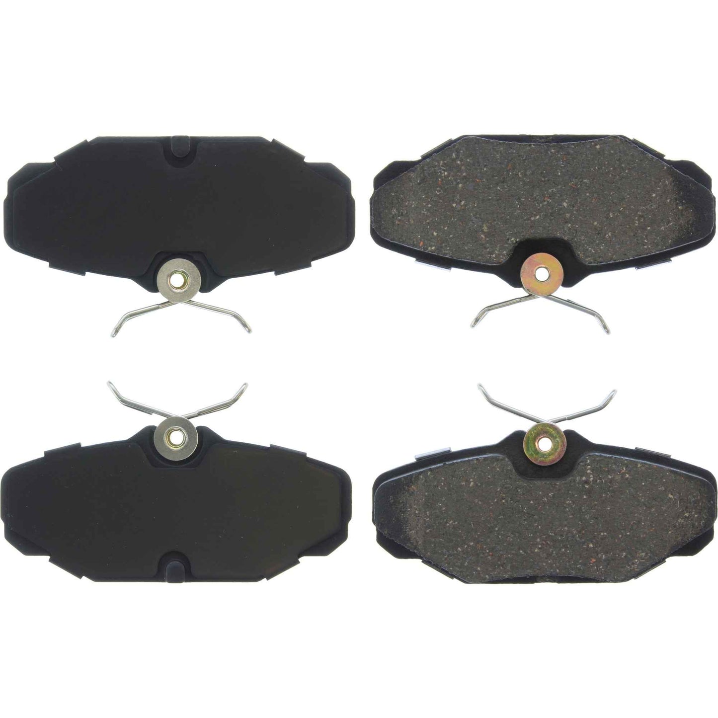 Centric Parts Disc Brake Pad Set with Advanced Ceramic Compounds for Daily Driving 103.06100
