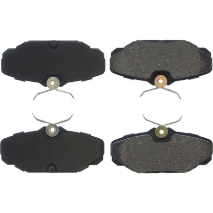 Centric Parts Disc Brake Pad Set with Advanced Ceramic Compounds for Daily Driving 103.06100