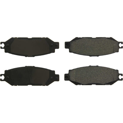 Centric Parts Disc Brake Pad Set C-Tek Ceramic with Shims for 1993-2000 Lexus LS400 103.06130