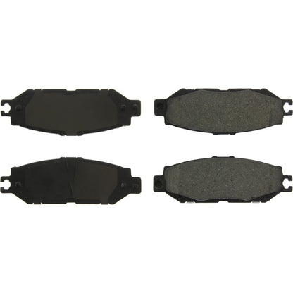 Centric Parts Disc Brake Pad Set C-Tek Ceramic with Shims for 1993-2000 Lexus LS400 103.06130