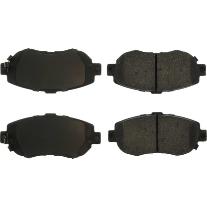 Centric Parts Disc Brake Pad Set C-Tek Ceramic Brake Pads with Shims for Lexus GS300 2005-1993, GS400 2000-1998, GS430 2005-2001, IS300 2005-2001, SC430 2010-2002, Toyota Supra 1998-1993 103.06190