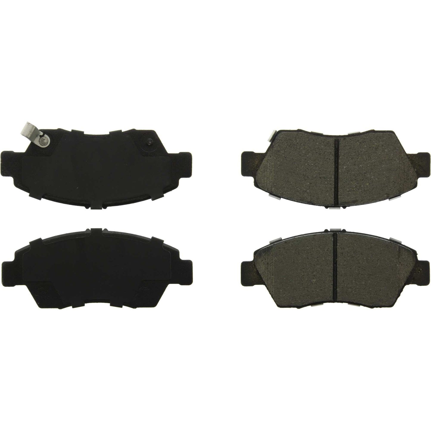 Centric Parts Disc Brake Pad Set Ceramic with Shims for 2002-2006 Acura RSX, 1993-1995 Honda Civic