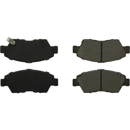 Centric Parts Disc Brake Pad Set Ceramic with Shims for 2002-2006 Acura RSX, 1993-1995 Honda Civic