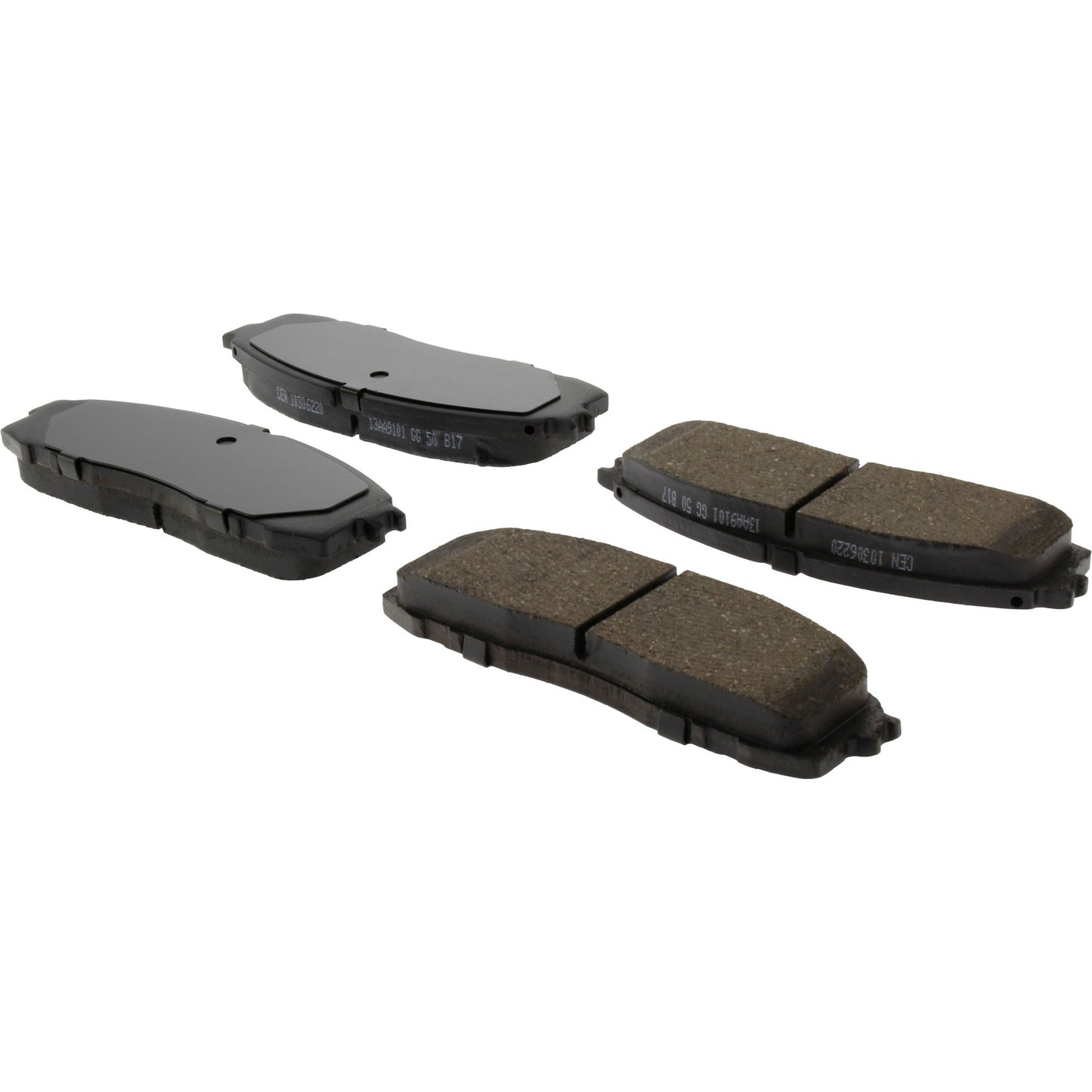 Centric Parts Disc Brake Pad Set C-Tek Ceramic with Shims for 1986 Toyota Celica, 1992-1984 Cressida, 1992-1986 Supra 103.06220