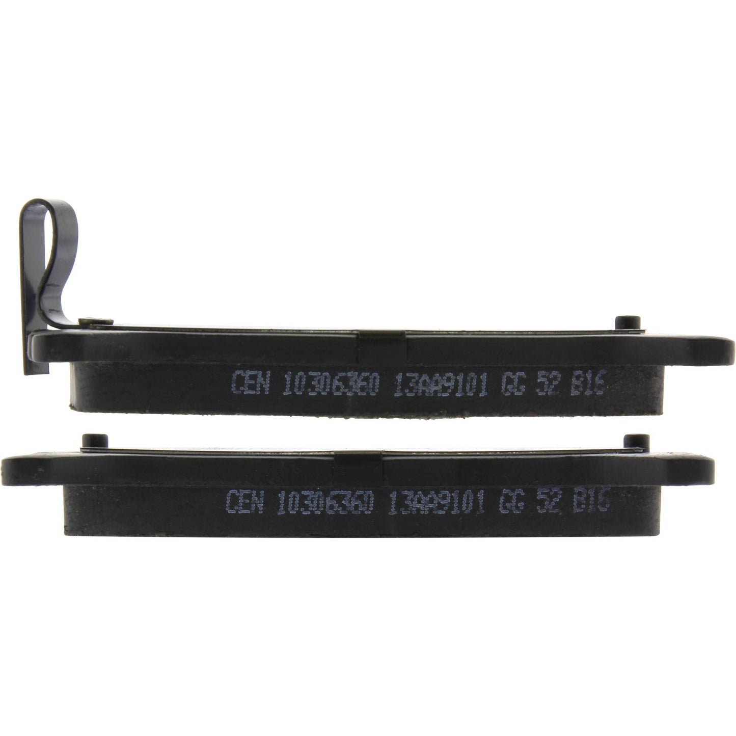 Centric Parts Disc Brake Pad Set C-Tek Ceramic with Shims for 2003-1997 Ford Escort, 1997-1994 Mazda Miata, 2002-1999 Miata, 1998-1995 Protege, 1999-1997 Mercury Tracer 103.06360