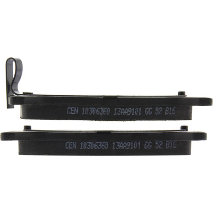 Centric Parts Disc Brake Pad Set C-Tek Ceramic with Shims for 2003-1997 Ford Escort, 1997-1994 Mazda Miata, 2002-1999 Miata, 1998-1995 Protege, 1999-1997 Mercury Tracer 103.06360
