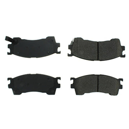 Centric Parts Disc Brake Pad Set C-Tek Ceramic with Shims for Ford Probe 1997-1993 Mazda 626 2002-1993 MX-6 1997-1993 Protege 2003-1999 Protege5 2003-2002 103.06370