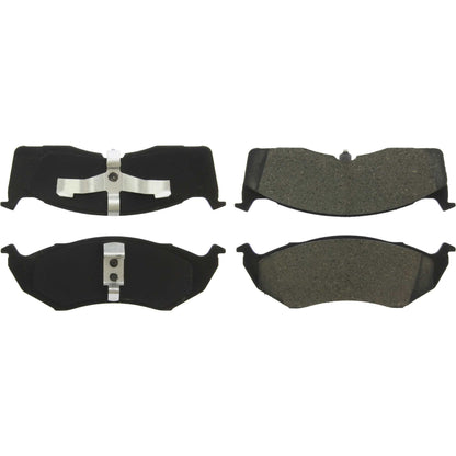 Centric Parts Disc Brake Pad Set Ceramic with Shims for 2000-2005 Chrysler Neon, Dodge Neon, Plymouth Neon 103.06420