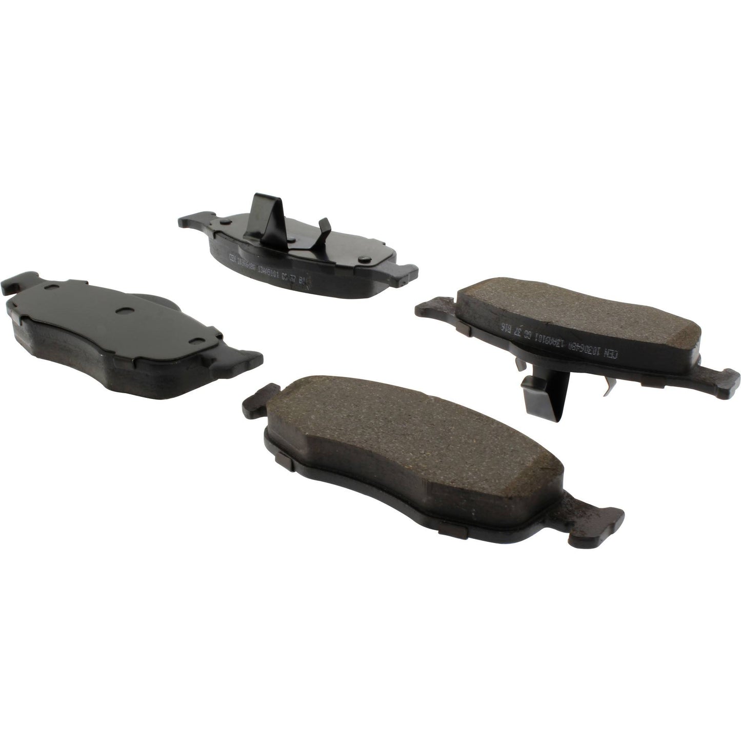 Centric Parts Disc Brake Pad Set Ceramic with Shims for 1995-2000 Ford Contour Mystique 2002-1999 Mercury Cougar 103.06480