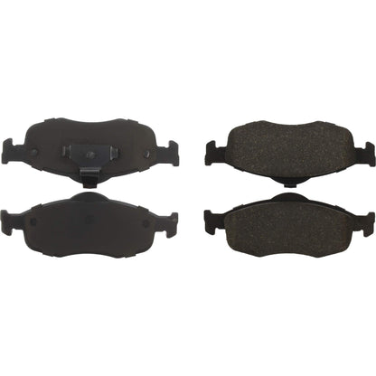 Centric Parts Disc Brake Pad Set Ceramic with Shims for 1995-2000 Ford Contour Mystique 2002-1999 Mercury Cougar 103.06480