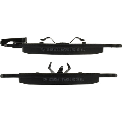 Centric Parts Disc Brake Pad Set C-Tek Ceramic with Shims for 2000-1995 Chrysler Cirrus, Sebring, Dodge Stratus, Plymouth Breeze 103.06500