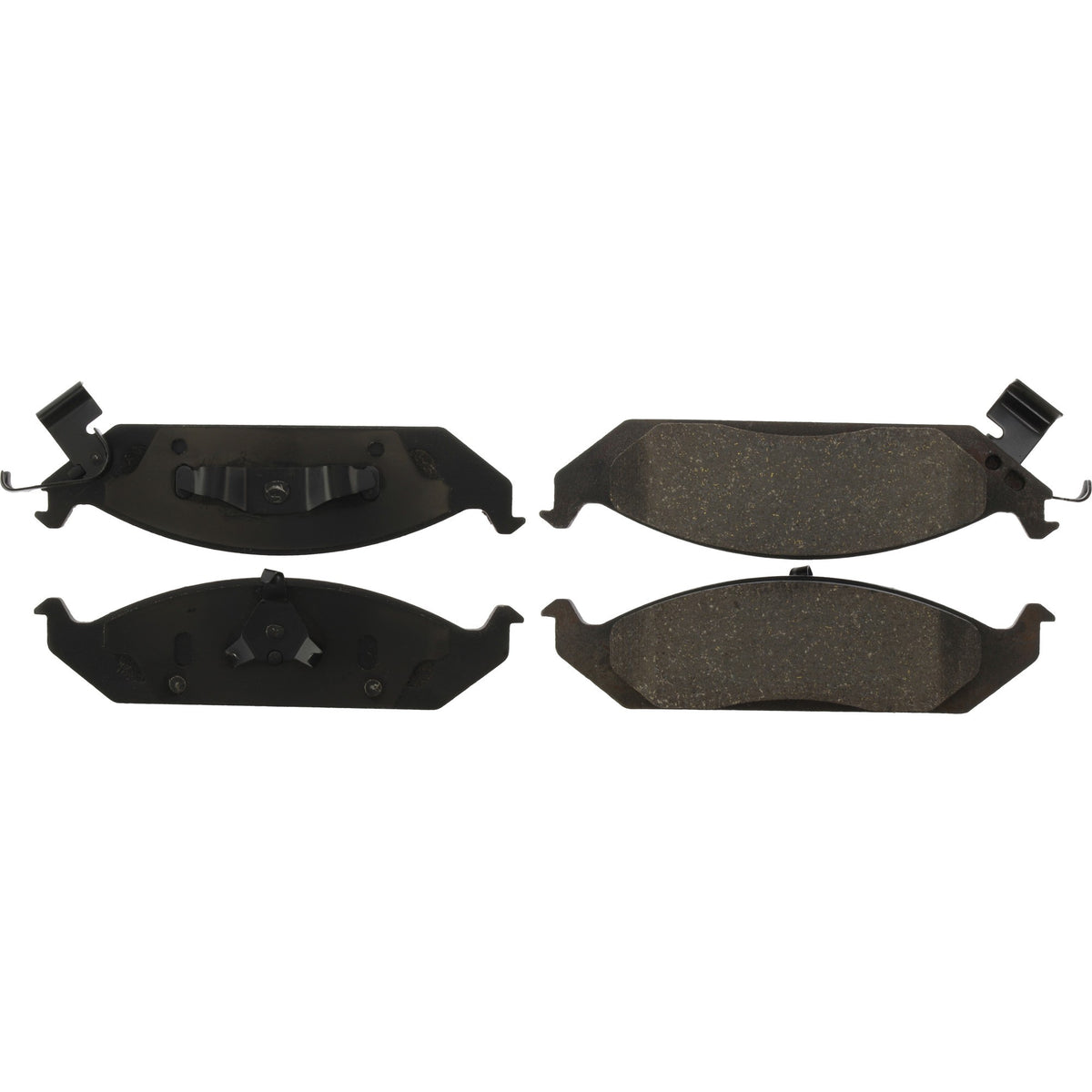 Centric Parts Disc Brake Pad Set C-Tek Ceramic with Shims for 2000-1995 Chrysler Cirrus, Sebring, Dodge Stratus, Plymouth Breeze 103.06500