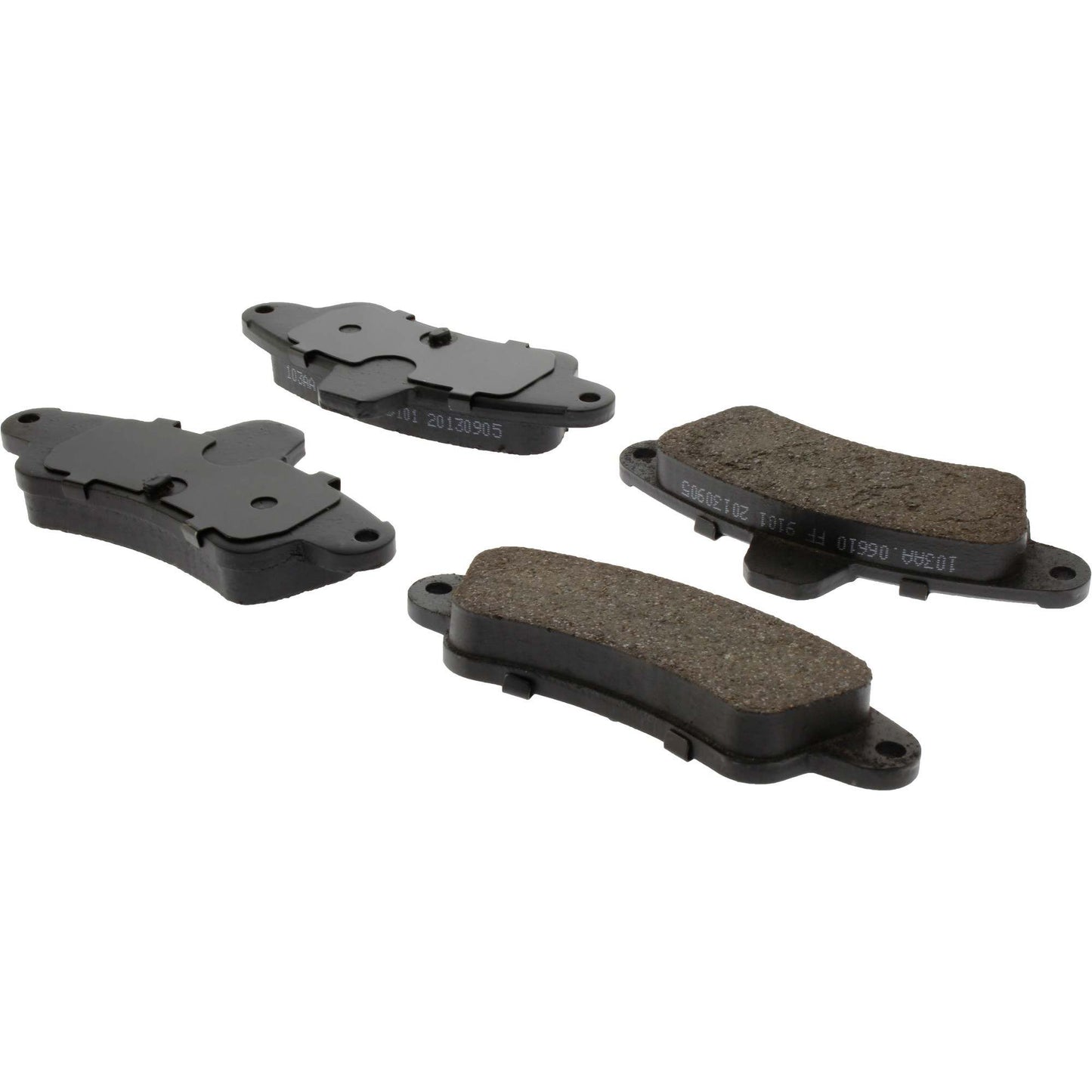 Centric Parts Disc Brake Pad Set Ceramic with Shims for 2000-1995 Ford Contour Mystique 2000-1999 Mercury Cougar 103.06610