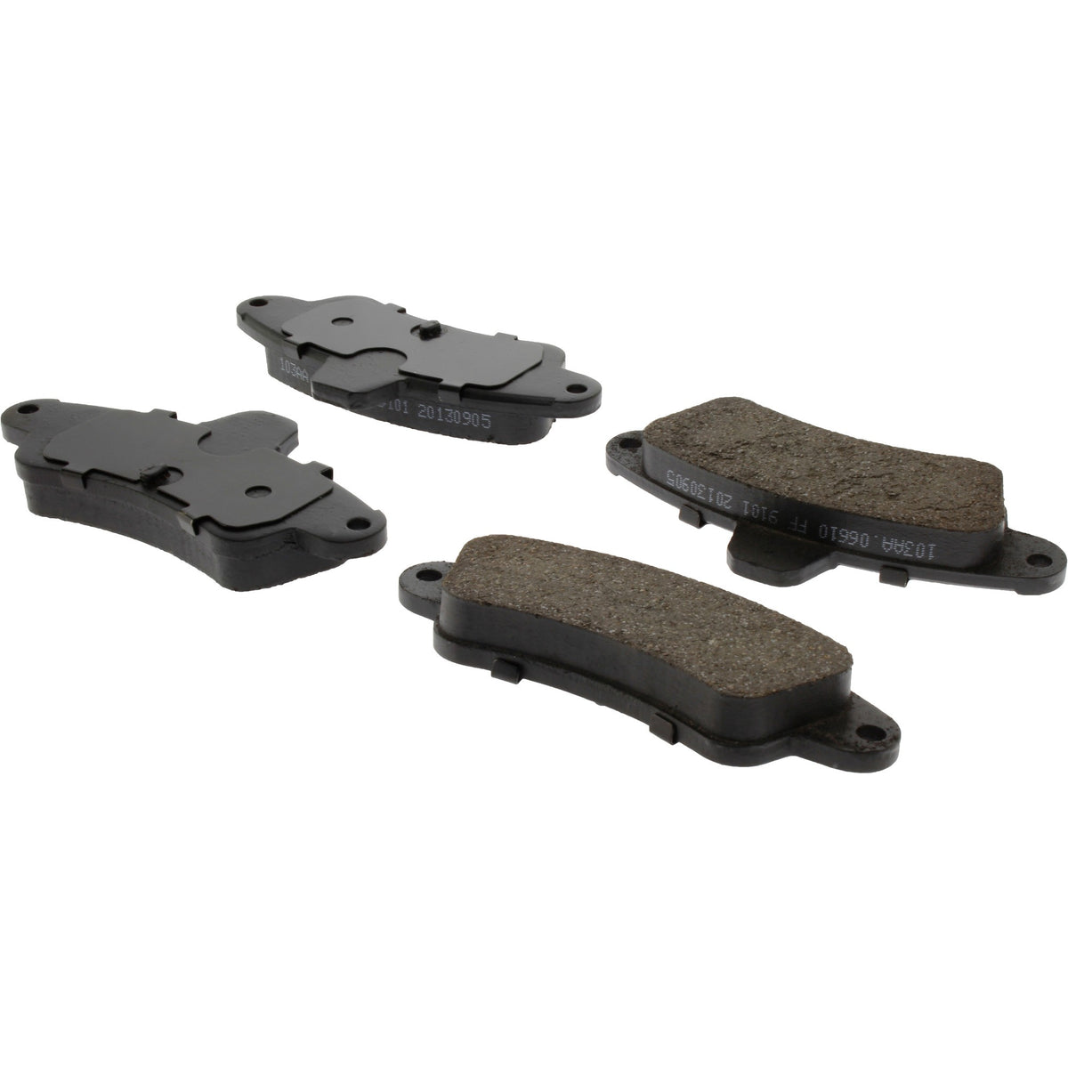 Centric Parts Disc Brake Pad Set Ceramic with Shims for 2000-1995 Ford Contour Mystique 2000-1999 Mercury Cougar 103.06610