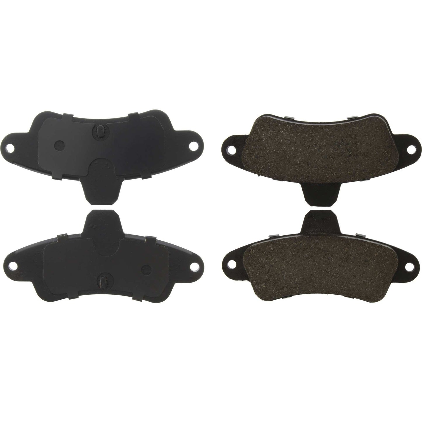 Centric Parts Disc Brake Pad Set Ceramic with Shims for 2000-1995 Ford Contour Mystique 2000-1999 Mercury Cougar 103.06610