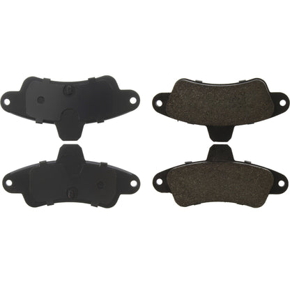 Centric Parts Disc Brake Pad Set Ceramic with Shims for 2000-1995 Ford Contour Mystique 2000-1999 Mercury Cougar 103.06610