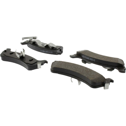 Centric Parts Disc Brake Pad Set C-Tek Ceramic with Shims for 1994-1998 Jeep Grand Cherokee 103.06660
