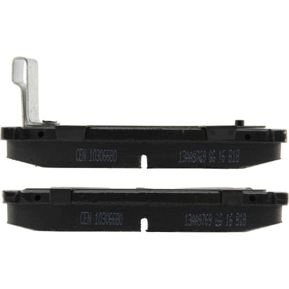 Centric Parts Disc Brake Pad Set Ceramic with Shims for 1995-2000 Nissan 200SX Lucino Sentra 103.06680